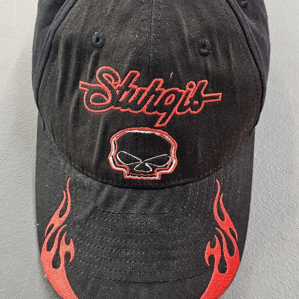 Sturgis Black Cap with Red Accents